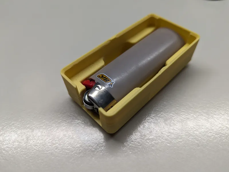 Gridfinity 1x2x3U Bic lighter Bin