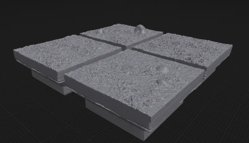 Dirt/Grass Terrain - DungeonBlocks