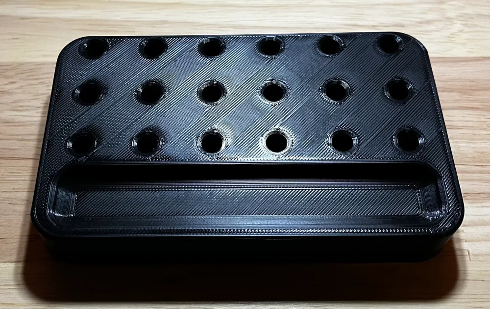 1/4" Shank Tool Block Organizer Tray by Justice0095 MakerWorld