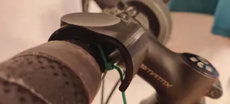 Smartwatch bike mount