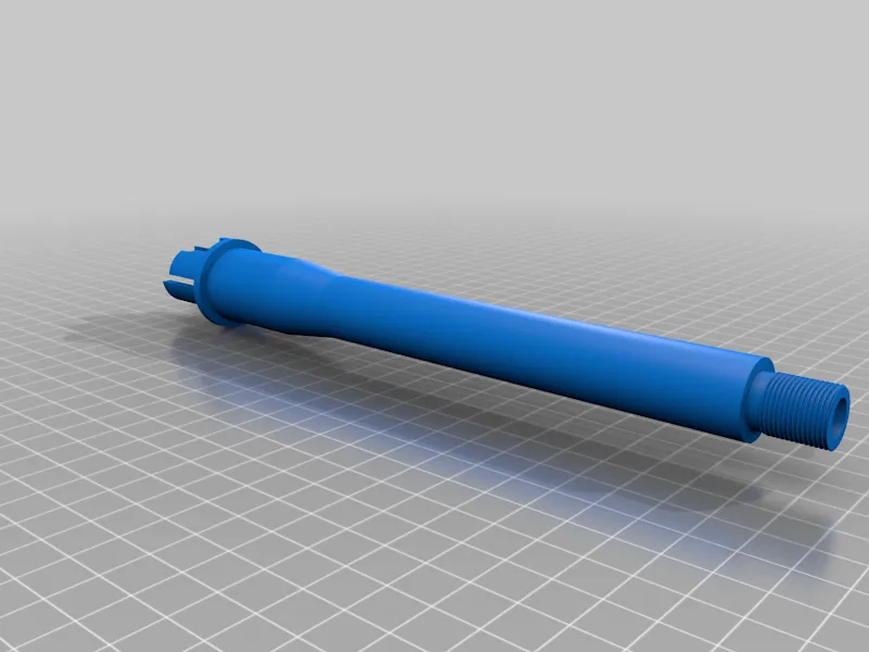 One piece 224mm outer barrel for airsoft M4/AR15