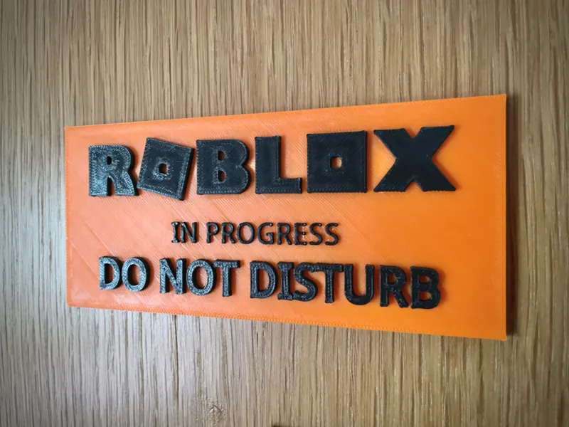 Roblox Sign