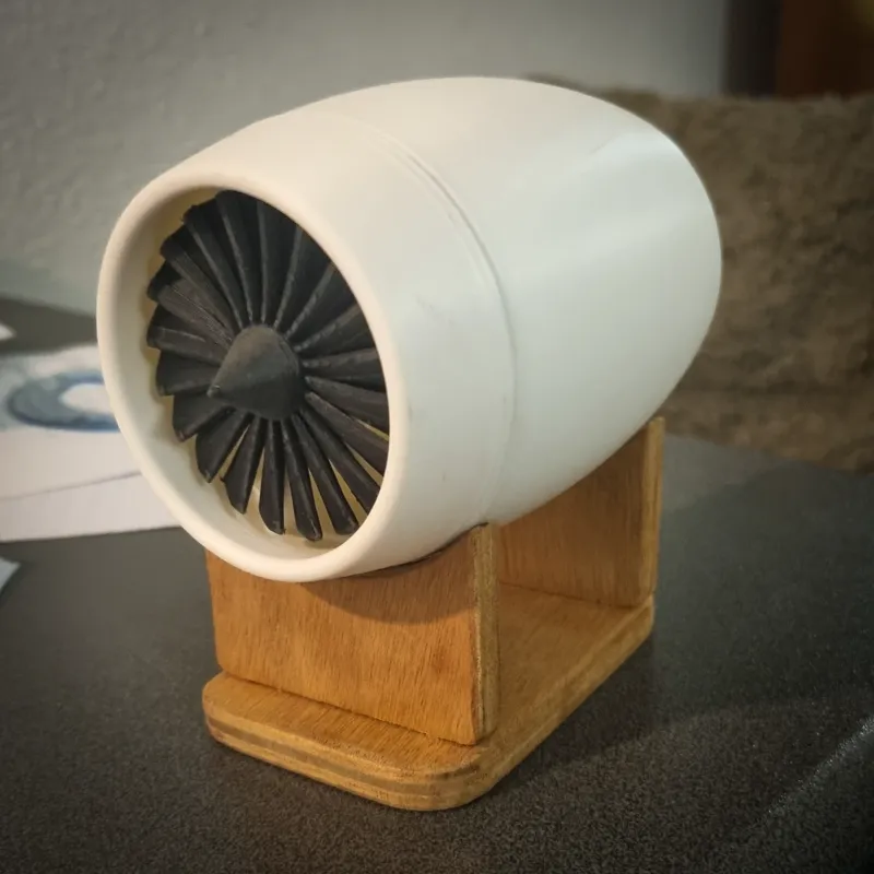 Jet engine box