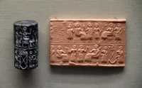 Sceau-cylindre de Puabi – réplique archéologique — photo 1