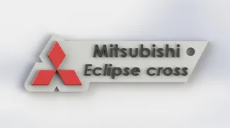 Mitsubishi keychain (multi-color)