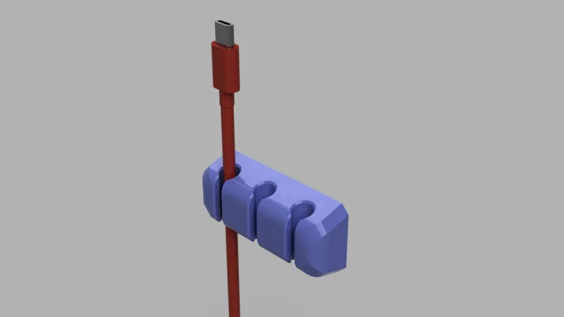 Simple Cable Clip 3x