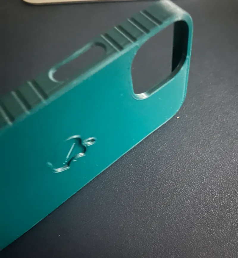 iPhone 13/14 case with apple logo