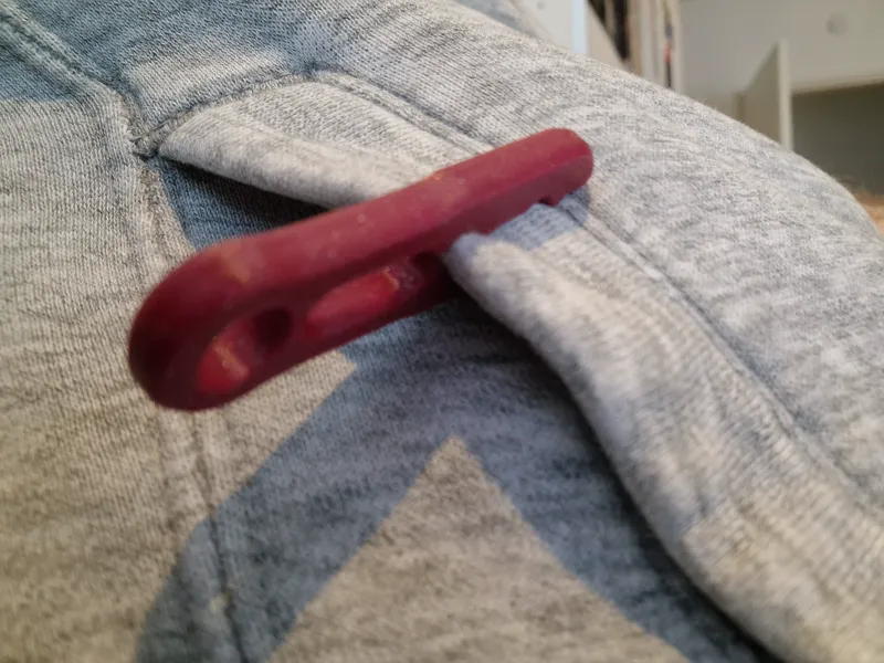 Pacifier clip - because losing pacifiers is the bane of all new parents
