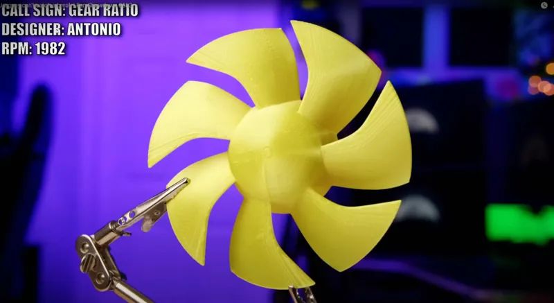 Gear Ratio original design for Noctua a12x25