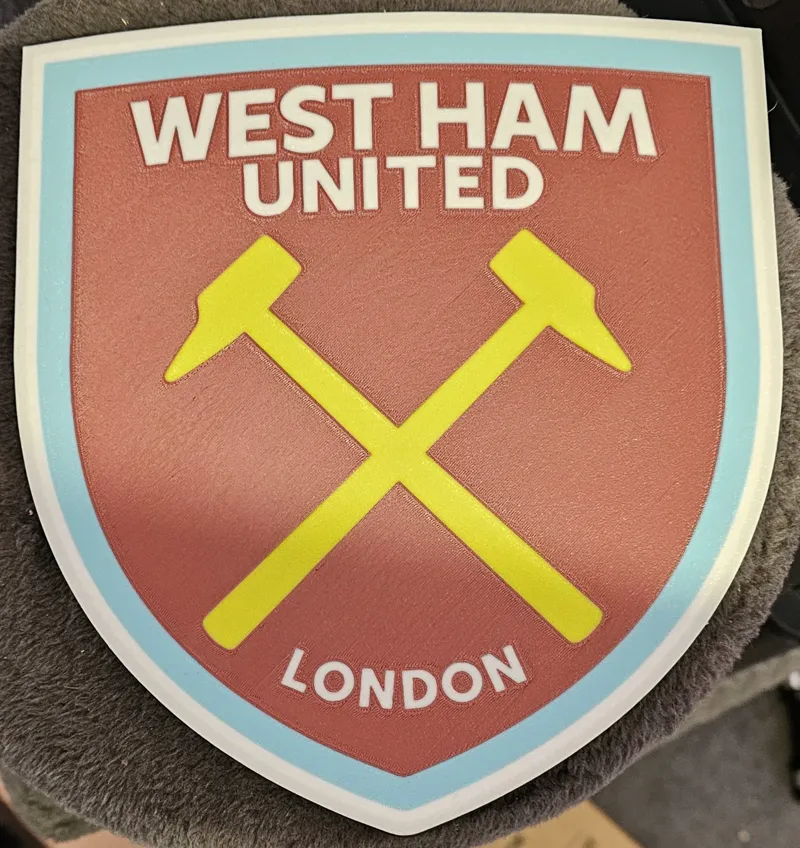 West Ham United Wall Box Light