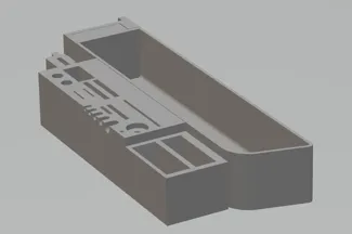 Detachable Left Bin and Tool Holder for Ender 3 v3 SE/KE