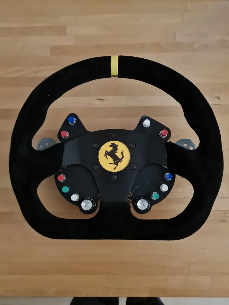 Ferrari center hub for steering wheel