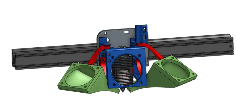 Ender 2 pro fan upgrade