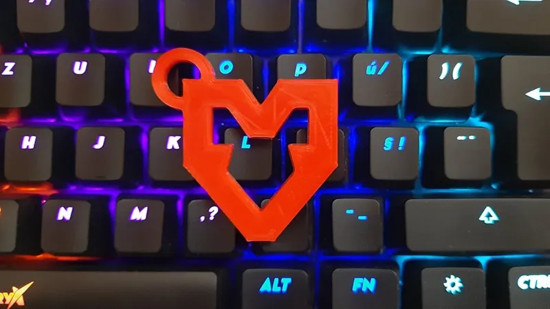 MOUZ KEYCHAIN