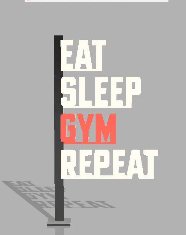 EAT SLEEP 