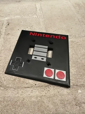 Nintendo Double Light Switch Cover/Plate