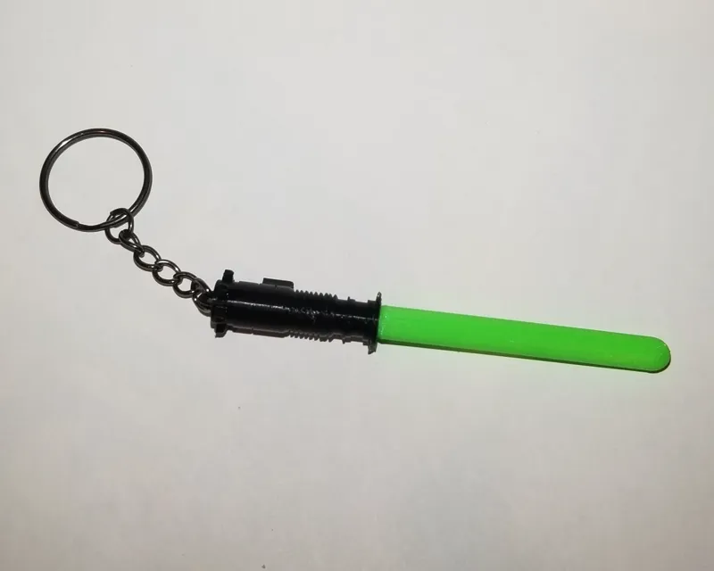Luke Lightsaber Keychain