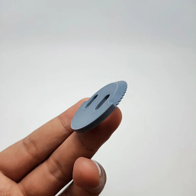 Rounded Plastic Cutter Safe for Flight and traveling