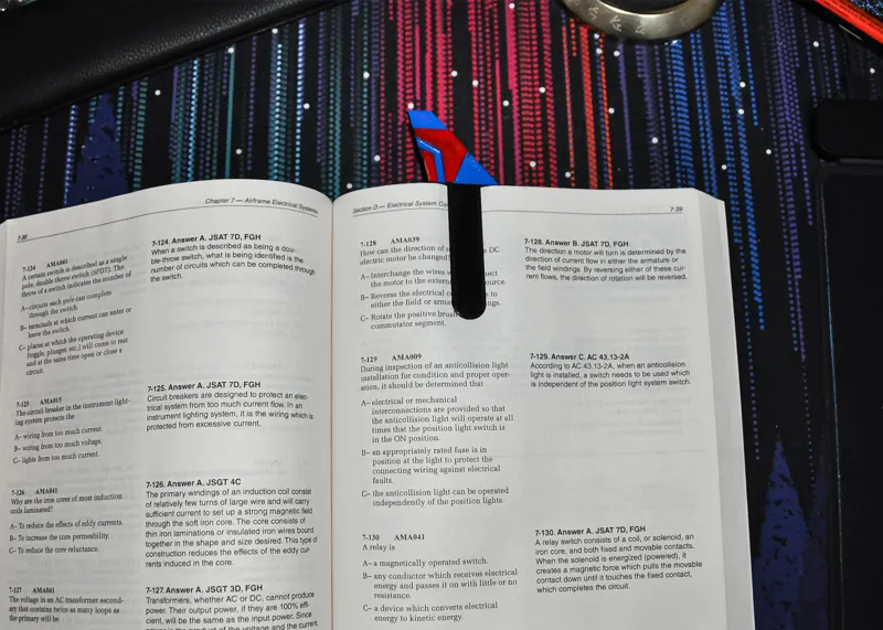 Delta Airlines Book Mark