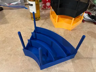 Corner Rotisserie Spice Rack