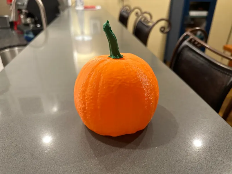Easily Printable Pumpkin 3d Scan