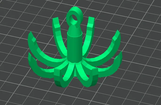 Grappling hook with 8 hooks