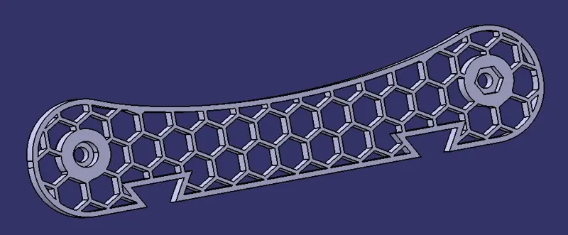 Hexagon spool holder