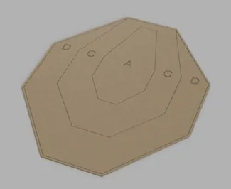 IPSC Paper Target 1:3 Scale