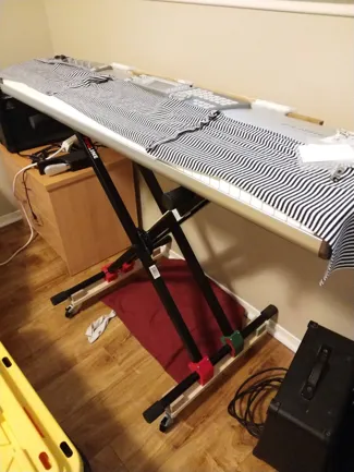 Wheel Attachment For Keyboard Stand V1