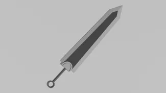 Berserk Dragonslayer's Sword KeyChain