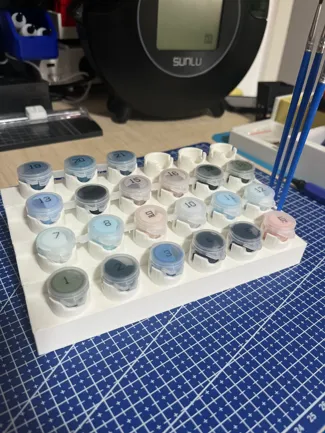 Paint by Numbers Set holder