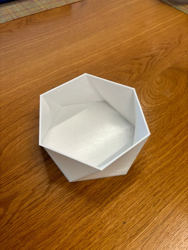 Hexagon bowl