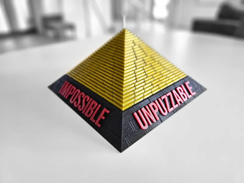 Impossible Unpuzzable Puzzle Pyramid