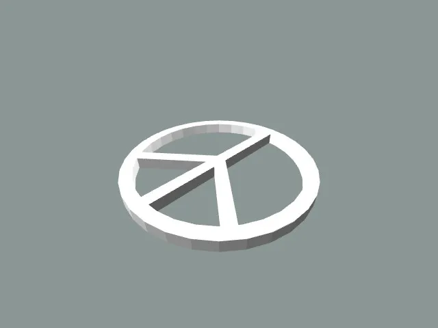 Peace Symbol - simple