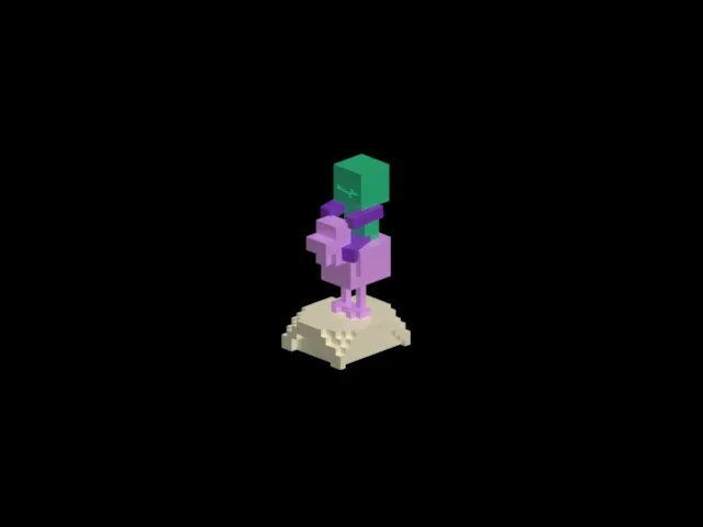 Minecraft Chicken Jockey