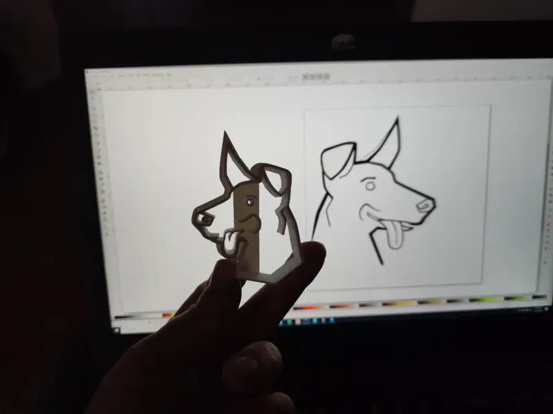 PES (dog) Cookie Cutter
