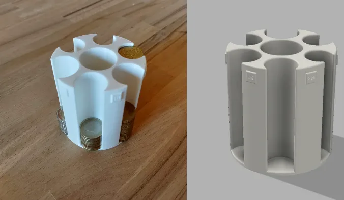 Coin Sorter / Holder EUR