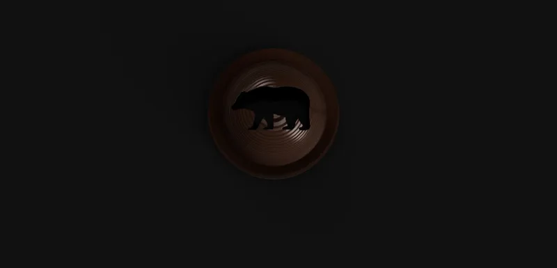 Bear Golf Ball Marker
