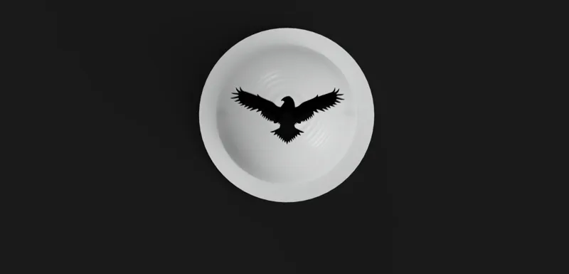 Eagle golf ball Marker