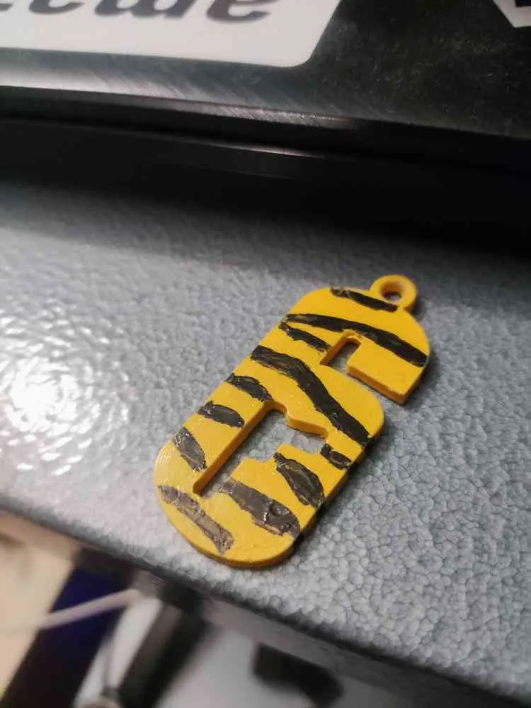 Rainbow Six Keychain