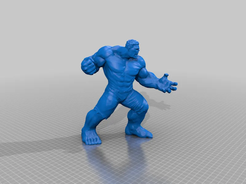 Hulk Multipart - assembly required - Free 3D Print Model - MakerWorld