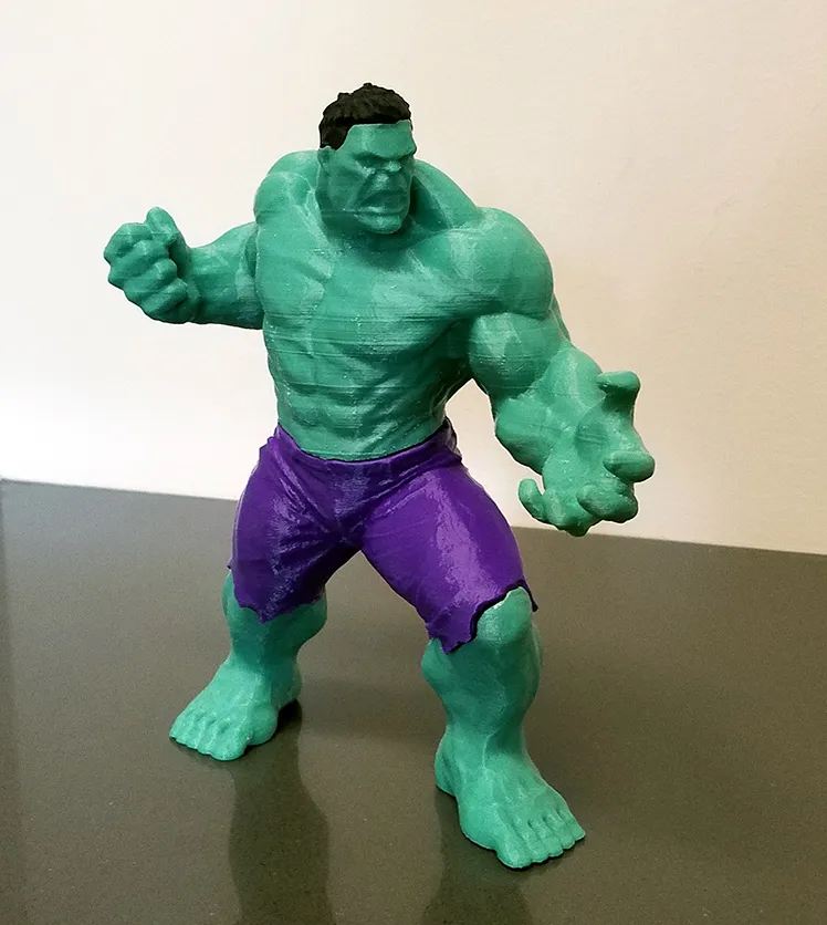 Hulk Multipart - assembly required - Free 3D Print Model - MakerWorld
