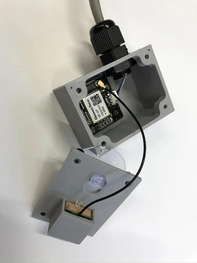 Gps Module Cover GPS Module Enclosure with Window Mount by DamianB2 MakerWorld: Download ...