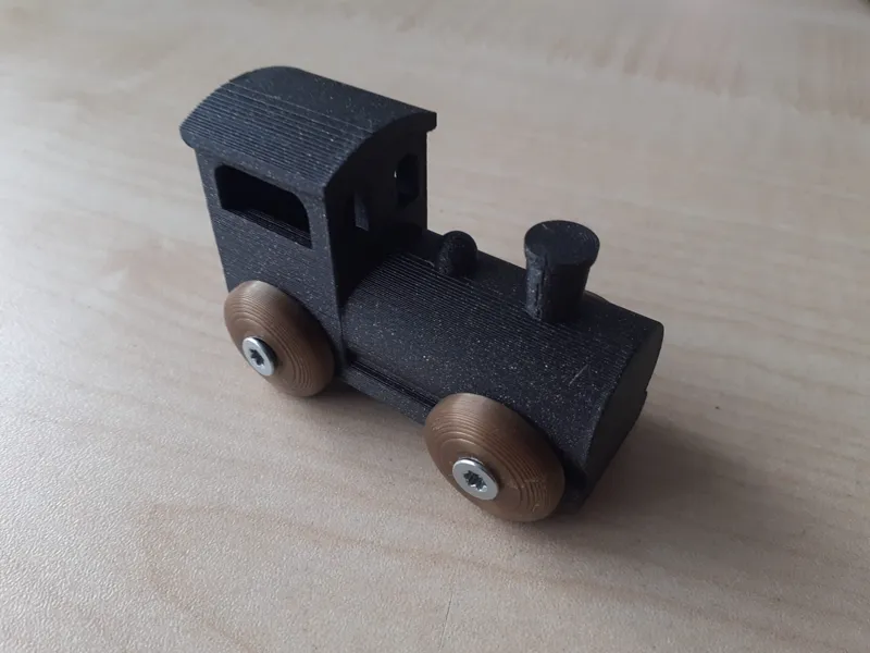 Train compatible with BRIO/IKEA