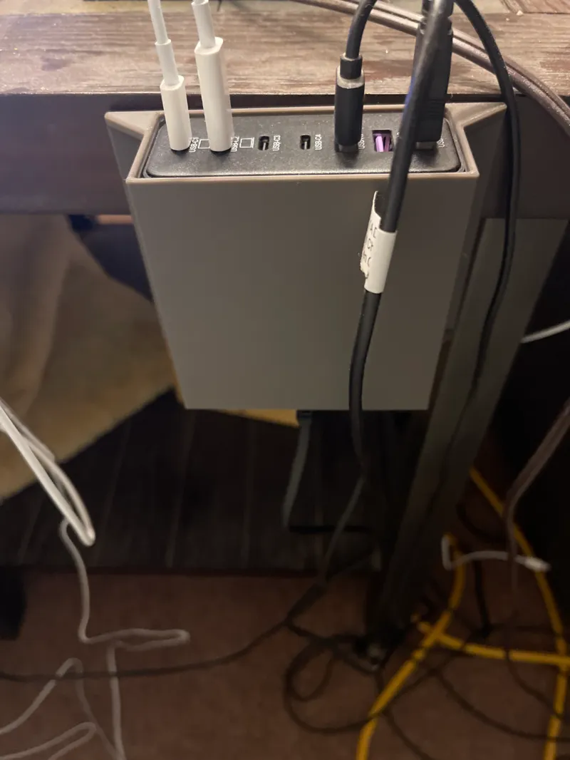 USB Charging Station Mount - MEKIOJEO (Amazon)