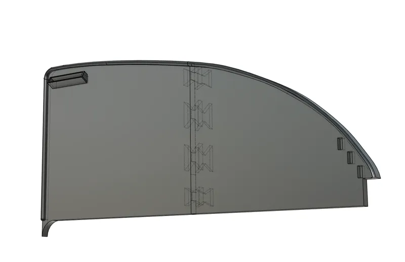 Mesa para setup com suporte de comando e 3 slots pendrive