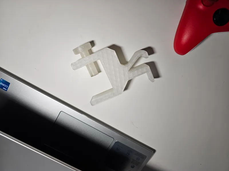 Headset stand table mount to 59mm thickness