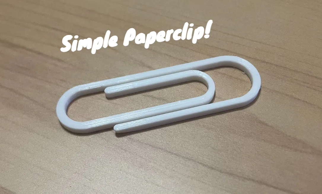 Paperclip Ad Paperclip - Free 3D Print Model - MakerWorld