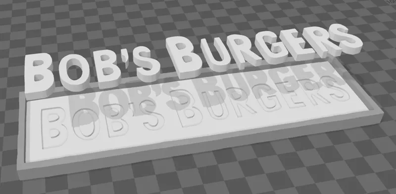 Bob's Burgers Life Size TV Show Sign