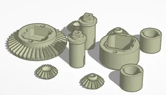 Rc 1/14 scale Diff